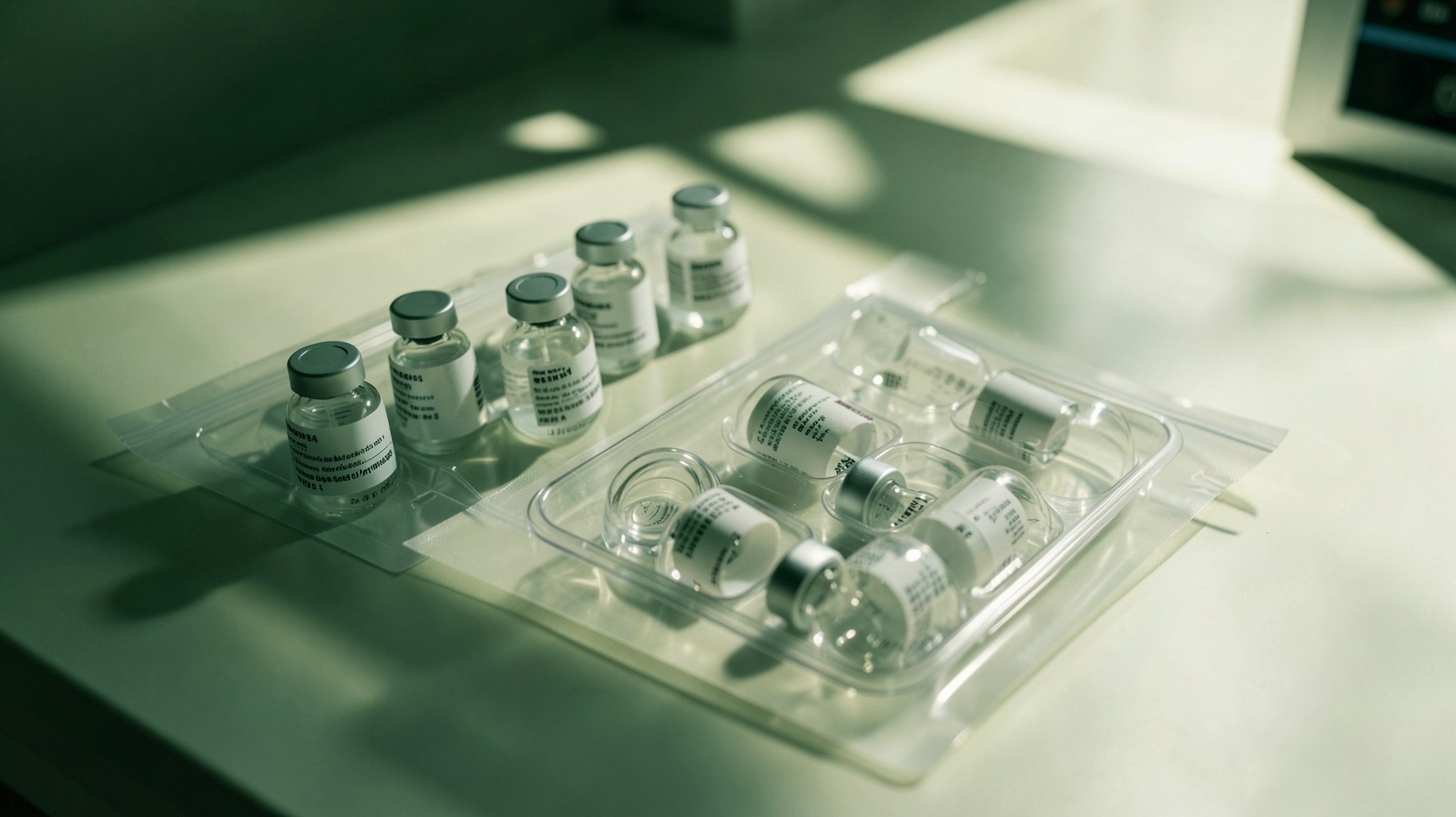 ADC・バイオシミラーの製造論点を表現したイメージ写真